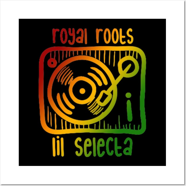 Royal Roots Lil Selecta Wall Art by DJ RunDat